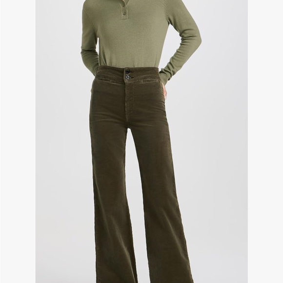 NWT ASKK NY Brighton Corduroy Wide Leg Pants Size 24 - Picture 7 of 8